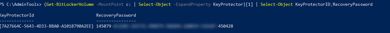 Get-BitLocker details 2